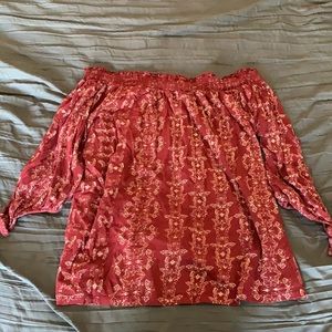 Off the shoulder top